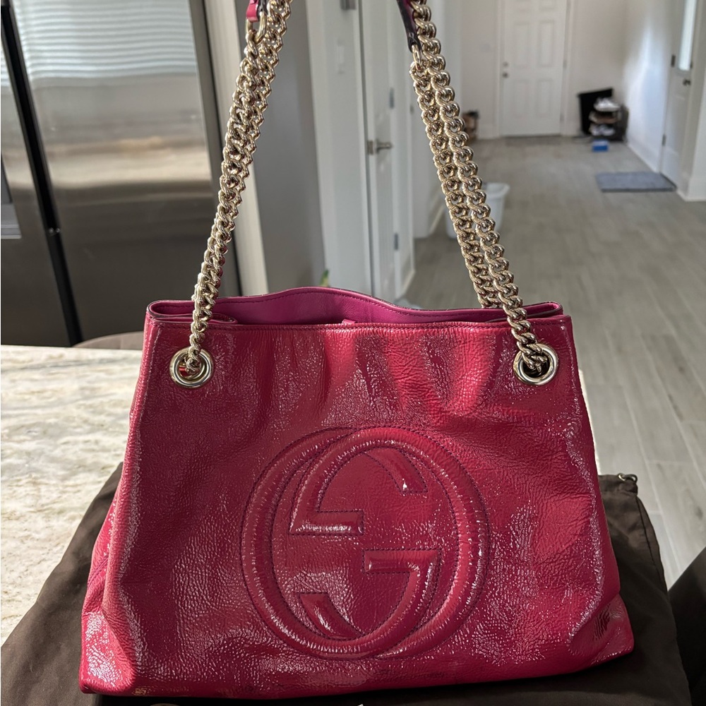 Gucci Soho Chain Tote - used a few times and well kept.